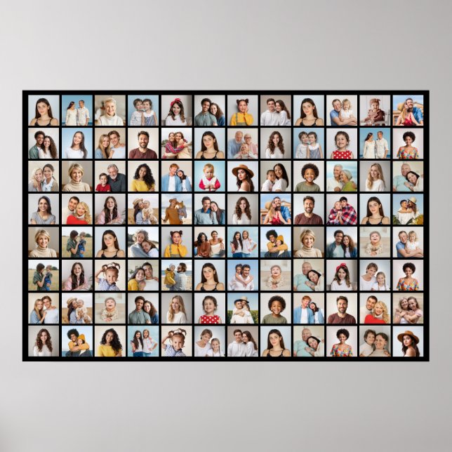 Erstellen Sie Ihre eigene Farbe für 96 Fotomateria Poster (Vorne)