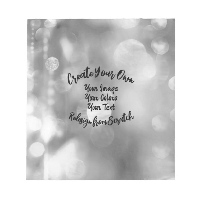 Erstellen Sie Ihre eigene Farbe/Ihr eigenes Design Notizblock (Vorderseite)