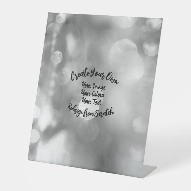 Erstellen Sie Ihre eigene Farbe/Ihr eigenes Design Sockelschild (Vorderseite)