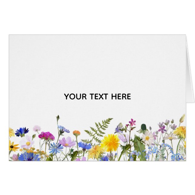 Erstellen Sie Ihre eigene farbenfrohe Flora  (Vorderseite (Horizontal))