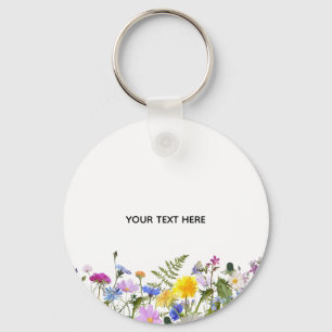 Erstellen Sie Ihre eigene farbenfrohe Flora Schlüsselanhänger