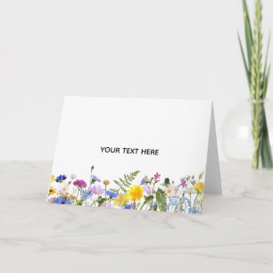 Erstellen Sie Ihre eigene farbenfrohe Floral Karte