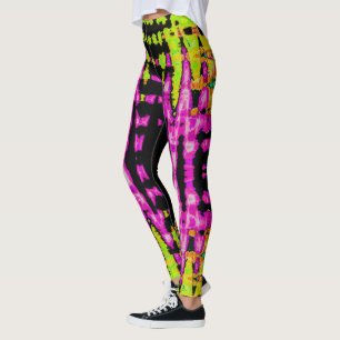 Erstellen Sie Ihre eigene farbenfrohe Hakuna Matat Leggings