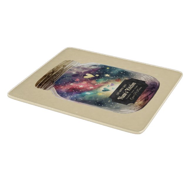 Erstellen Sie Ihre eigene farbenfrohe Liebe des He Schneidebrett (Ecke)