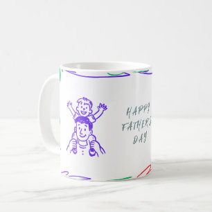 Erstellen Sie Ihre eigene farbenfrohe Tasse zum Va