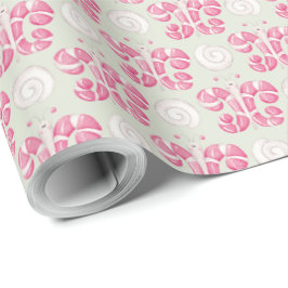 Erstellen Sie Ihre eigene Farbwahl Pfefferminzschm Geschenkpapier