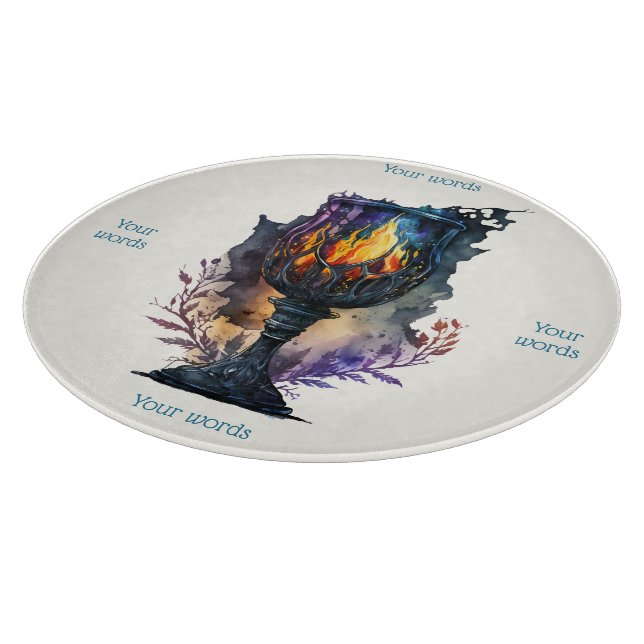 Erstellen Sie Ihre eigene Feuerlöschlampe Schneidebrett (Ecke)