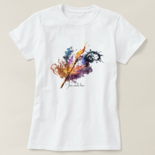 Erstellen Sie Ihre eigene Feuerwand T-Shirt
