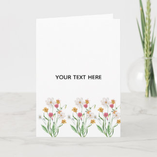 Erstellen Sie Ihre eigene Floral Karte