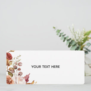 Erstellen Sie Ihre eigene florale Einladung