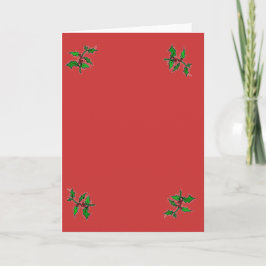 ERSTELLEN SIE IHRE EIGENE FOTO-CHRISTMAS-KARTE FEIERTAGSKARTE
