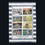 Erstellen Sie Ihre eigene Foto-Collage gestreift Geschirrtuch<br><div class="desc">Machen Sie Ihr schönstes Küchentuch für Fotos. Sie können es personalisieren und Ihre schönsten Fotos hinzufügen.</div>