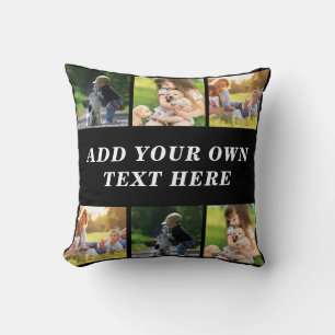 Erstellen Sie Ihre eigene Foto-Collage Kissen