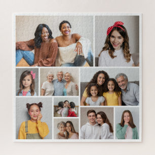 Erstellen Sie Ihre eigene Foto-Collage mit 10 Foto Puzzle