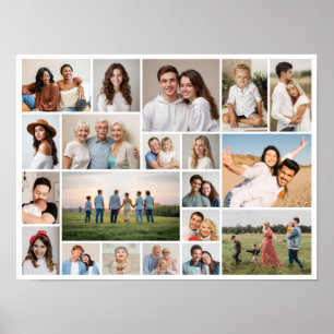 Erstellen Sie Ihre eigene Foto-Collage mit 20 Foto Poster