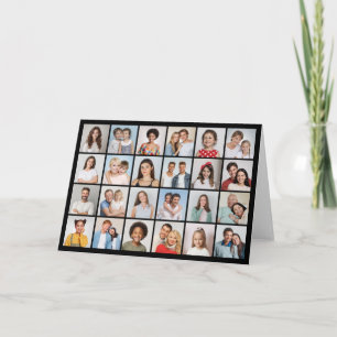 Erstellen Sie Ihre eigene Foto-Collage mit 24 Foto Karte
