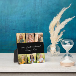 Erstellen Sie Ihre eigene Foto-Collage mit 6 Fotos Fotoplatte