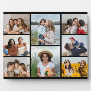 Erstellen Sie Ihre eigene Foto-Collage mit 8 Fotos Fotoplatte