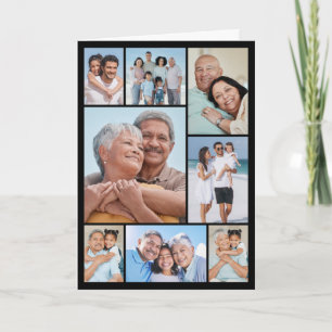 Erstellen Sie Ihre eigene Foto-Collage mit 8 Fotos Karte