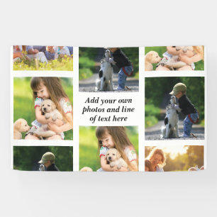 Erstellen Sie Ihre eigene Foto-Collage und -Text Banner