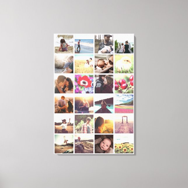 Erstellen Sie Ihre eigene Foto-Montage Leinwanddruck (Vorderseite)