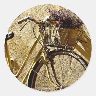 Erstellen Sie Ihre eigene Foto-Stickvorlage Runder Aufkleber