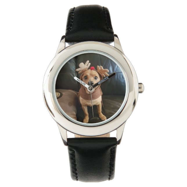 Erstellen Sie Ihre eigene Foto-Uhr Armbanduhr (Vorderseite)