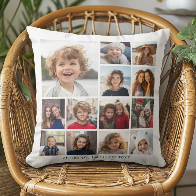 Erstellen Sie Ihre eigene FotoCollage - 13 Fotos Kissen (Custom Photo Pillow - Add Your Own Pics!)