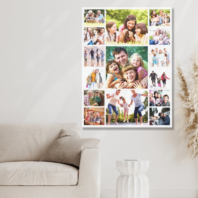 Erstellen Sie Ihre eigene FotoCollage 15 Bilder we Leinwanddruck (Von Creator hochgeladen)