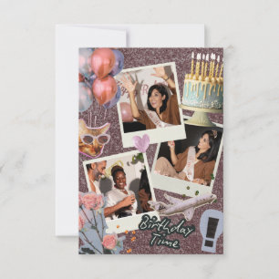 Erstellen Sie Ihre eigene FotoCollage Geburtstagse