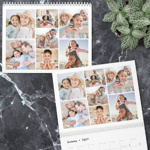 Erstellen Sie Ihre eigene Fotocollage Kalender