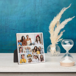 Erstellen Sie Ihre eigene Fotocollage mit 10 Fotos Fotoplatte