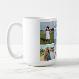 Erstellen Sie Ihre eigene Fotocollage mit 11 Fotos Kaffeetasse