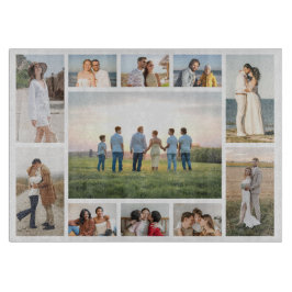 Erstellen Sie Ihre eigene Fotocollage mit 11 Fotos Schneidebrett