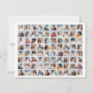 Erstellen Sie Ihre eigene Fotocollage mit 80 Fotos Einladung