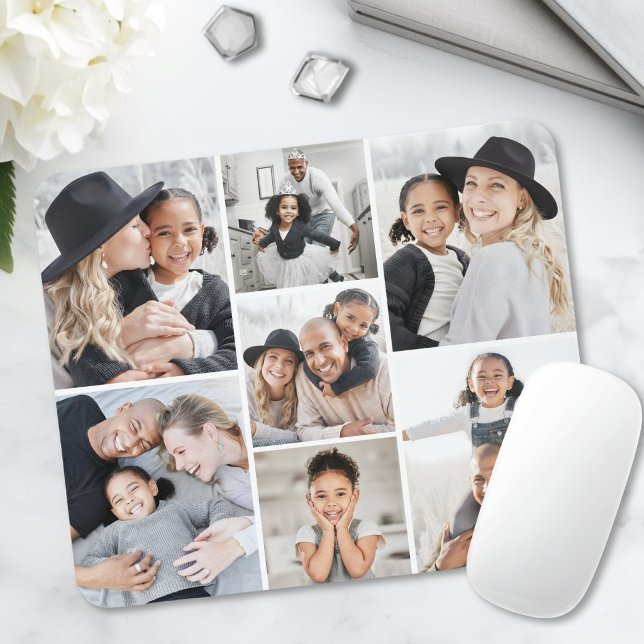 Erstellen Sie Ihre eigene Fotocollage Mousepad (Create Your Own Photo Collage Mouse Pad )