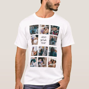 Erstellen Sie Ihre eigene Fotocollage T-Shirt