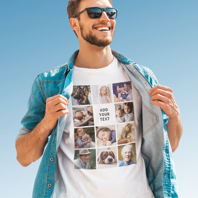 Erstellen Sie Ihre eigene FotoCollage T-Shirt (Von Creator hochgeladen)