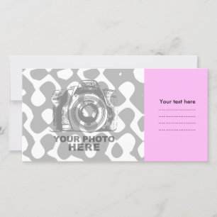 Erstellen Sie Ihre eigene Fotokarte Pink