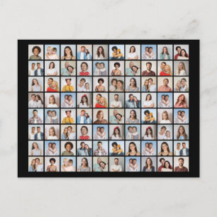 Erstellen Sie Ihre eigene Fotos Collage mit 80 Fot Postkarte