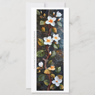 Erstellen Sie Ihre eigene Frangipani Lesezeichen C