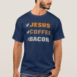 Erstellen Sie Ihre eigene Fun Checkliste Jesus Cof T-Shirt