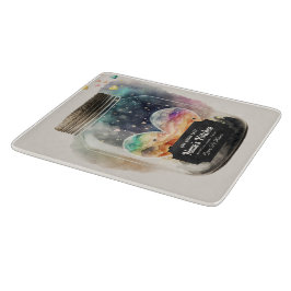 Erstellen Sie Ihre eigene gelbe magische Herz-Lieb Schneidebrett