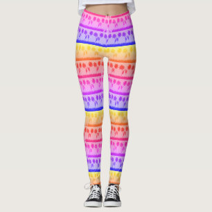 Erstellen Sie Ihre eigene Girly All-over-Print Leggings