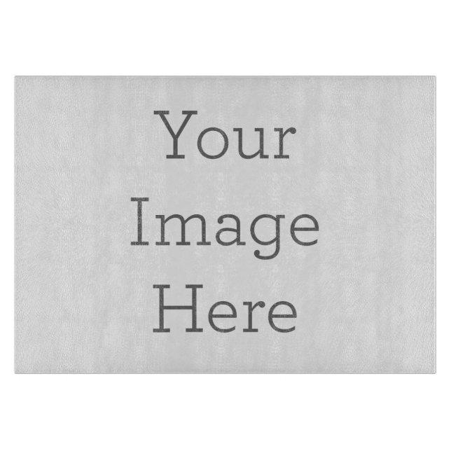 Dekoratives Schneidebrett aus Glas 28 x 20 cm (Vorderseite)