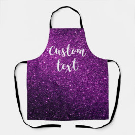 Erstellen Sie Ihre eigene Glitzer Mama Girl Custom Schürze
