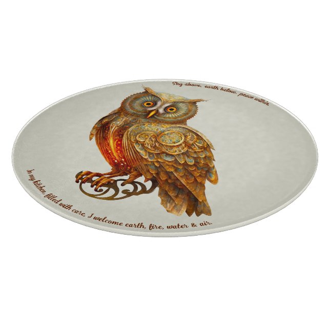 Erstellen Sie Ihre eigene goldene Steampunkuppe Schneidebrett (Ecke)