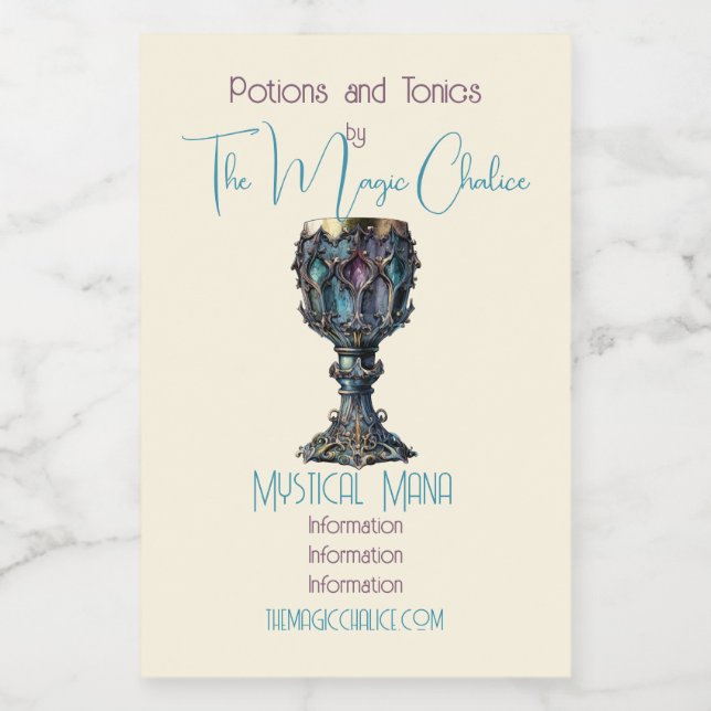 Erstellen Sie Ihre eigene goldgerüstete blaue Skih Lebensmitteletikett (Einzelnes Label)