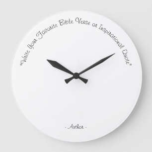 erstellen Sie Ihre eigene große Wanduhr
