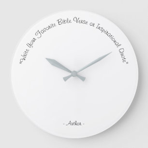 erstellen Sie Ihre eigene große Wanduhr